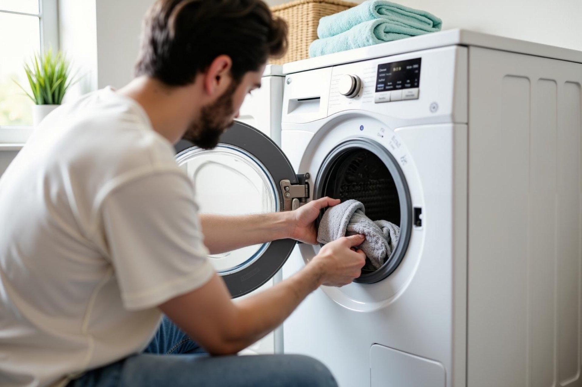 Regenwater gebruiken voor een wasmachine